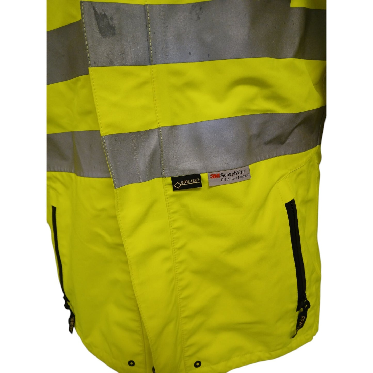 Arco Goretex Jacket Hi Viz Hi Vis Foul Weather Waterproof Highways Security SML
