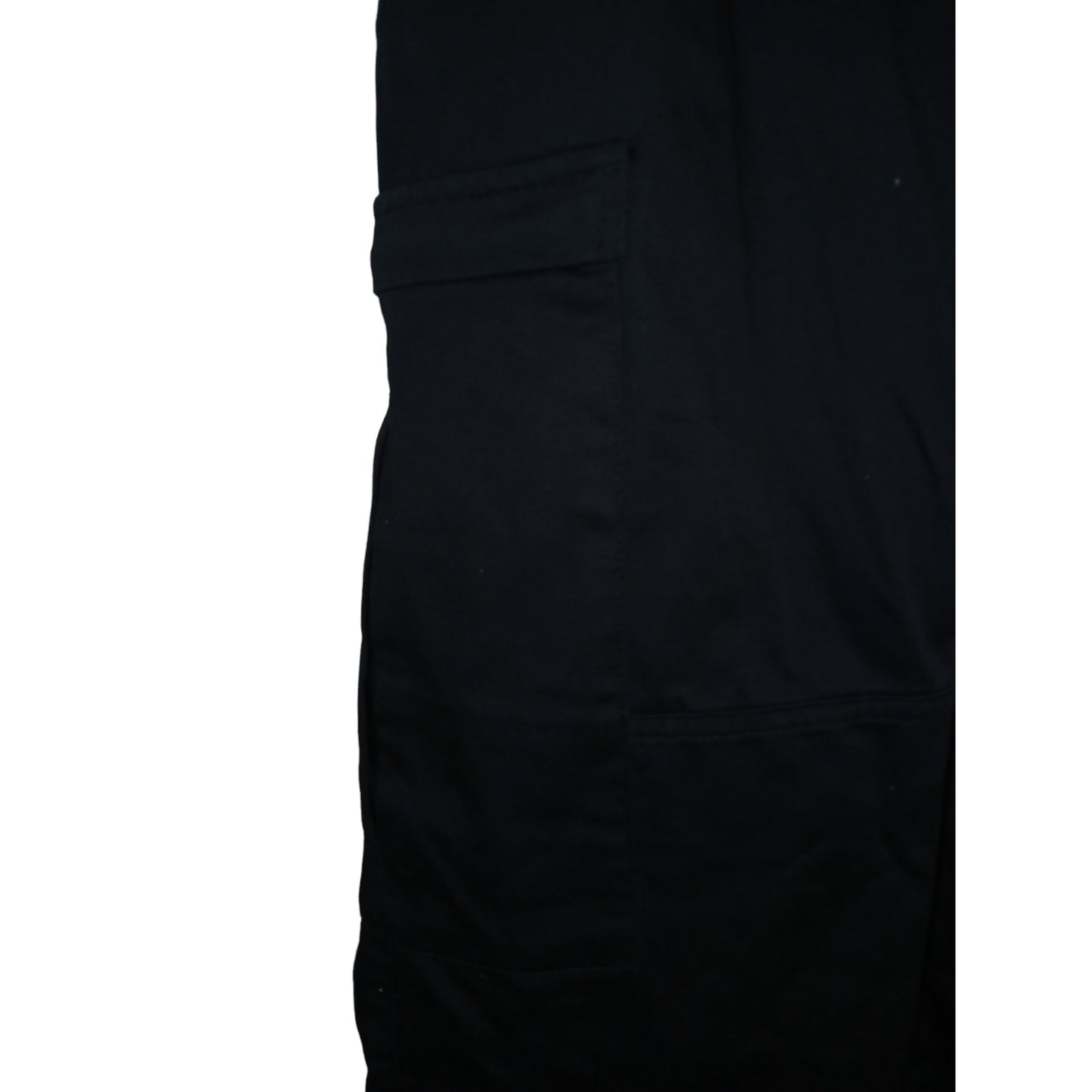 Black Ripstop Combat Trousers Ankle Cuff Ex Police Security Outdoor Pursuits
