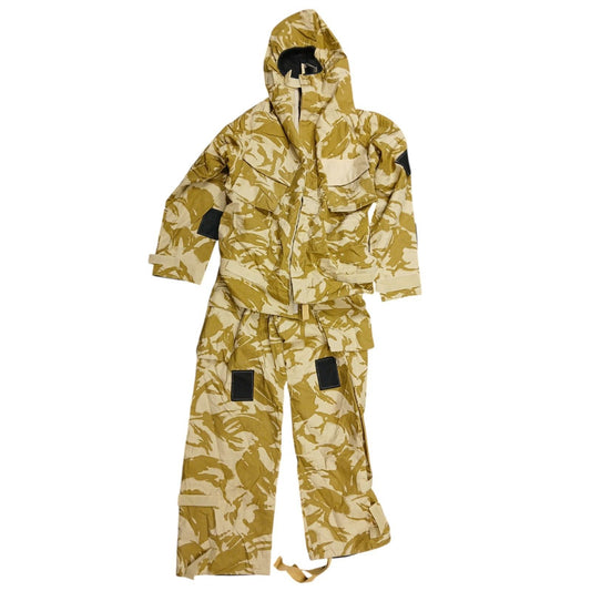 Camo Suit Ripstop Paintballing Outfit Airsoft Jacket & Trousers Desert DPM Army