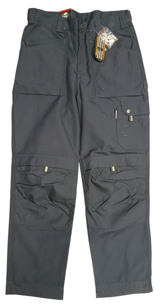 Dickies Eisenhower Work Trousers Navy Blue Multi Pocket Mens EH26800 Cargo E/H