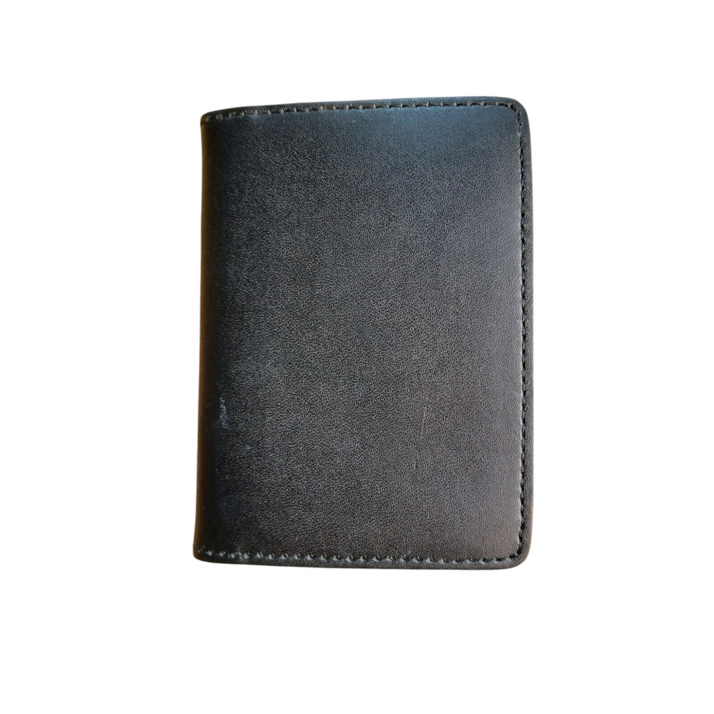 Leather Police Badge Wallet Warrant Card ID Flip Holder Black Security Military