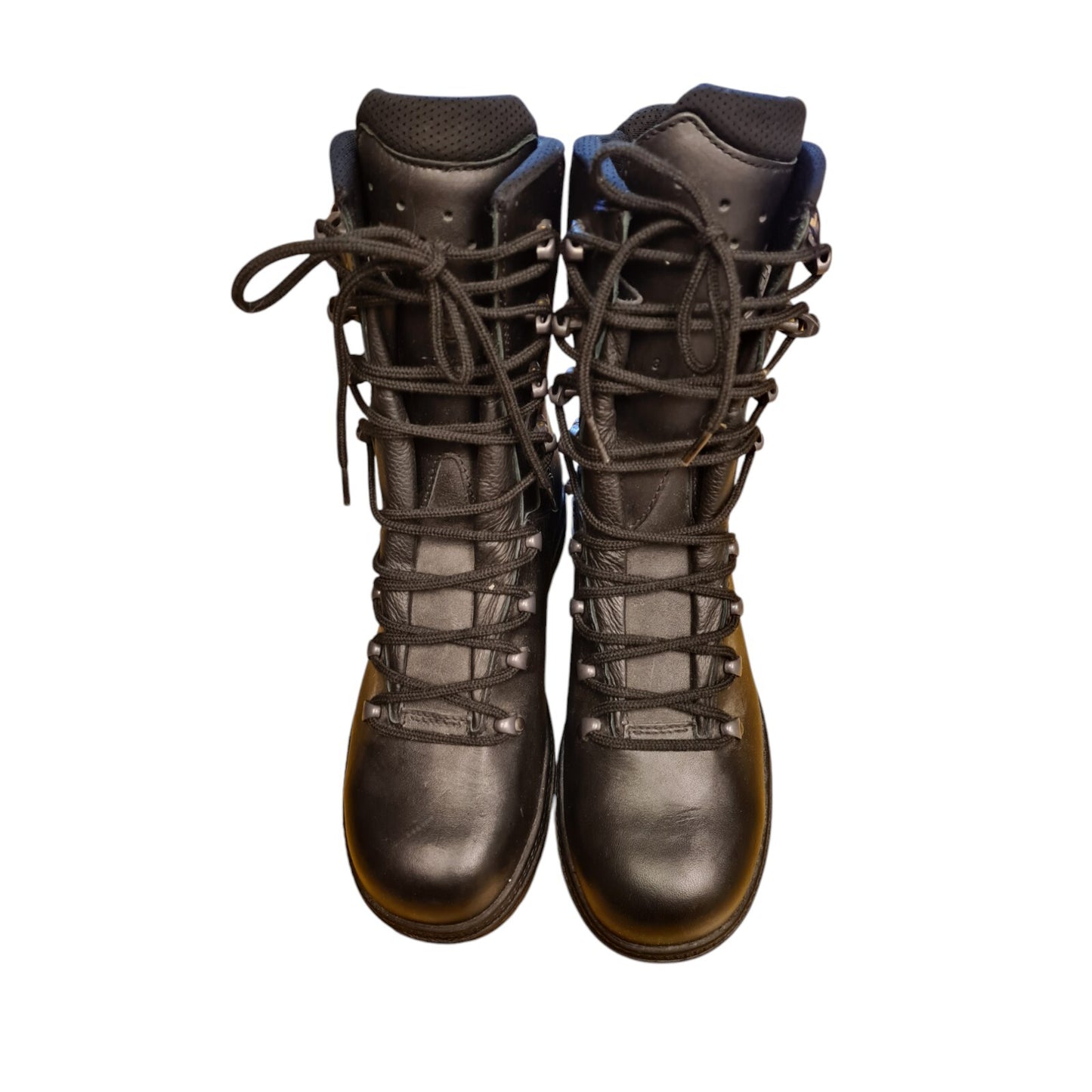 Haix Higher Saftey Goretex PSU Boots Black Leather Size 8 Patrol Security Police