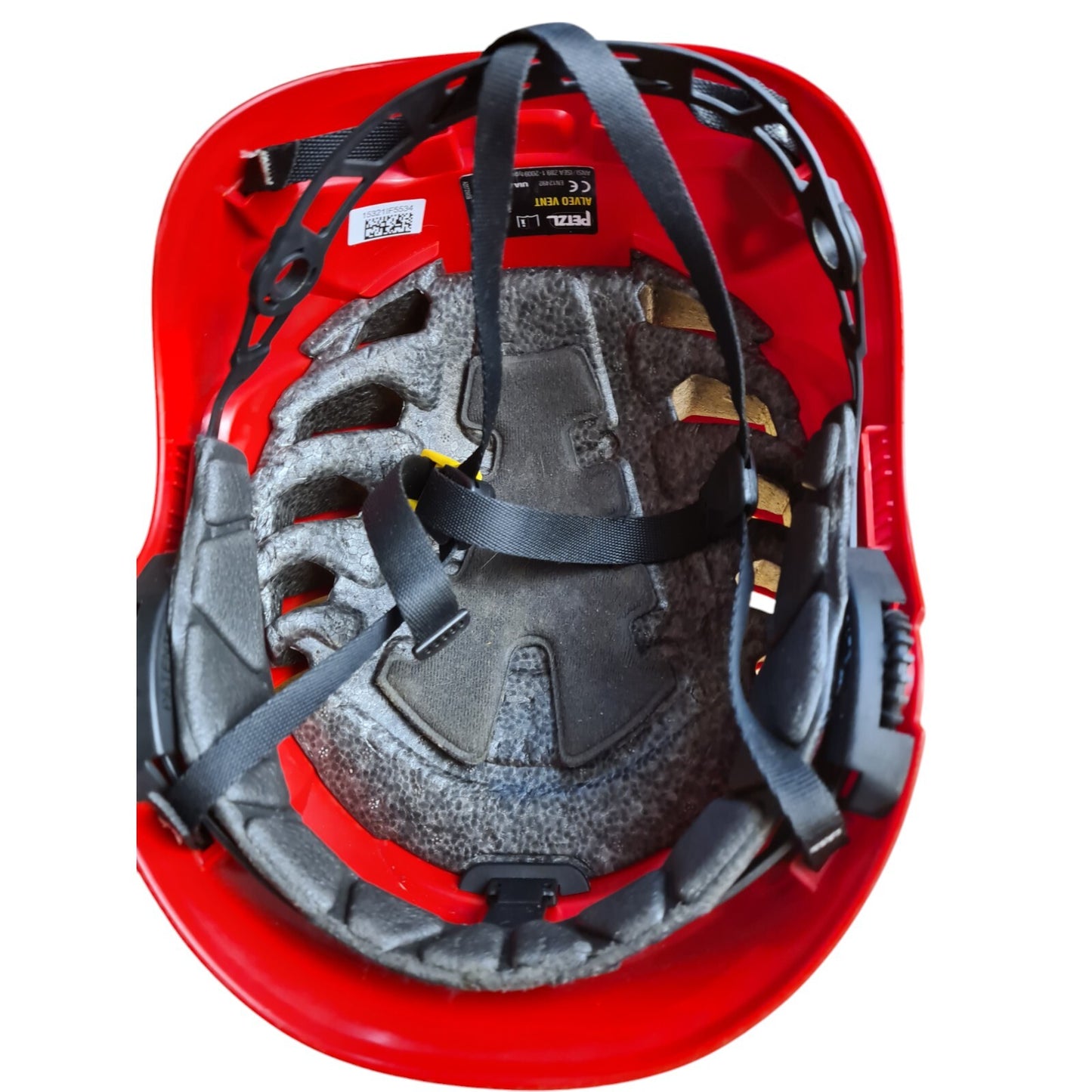 Petzl Alveo Climbing Helmet Vent Red 53-63cm Aborist Caving Tree Surgeon Safety