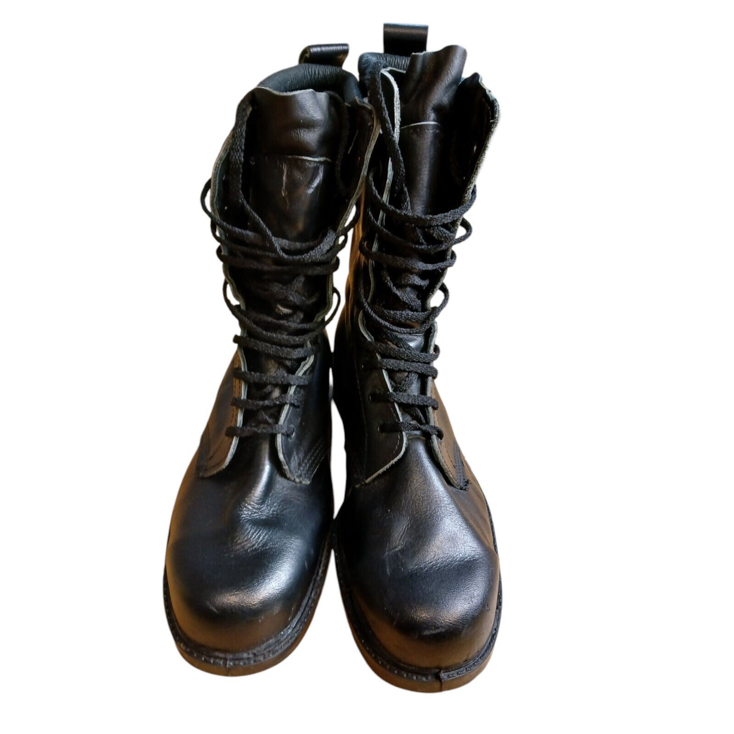 Goliath Leather Safety Boots Police Military Size 12 Security Combat Steel Toe