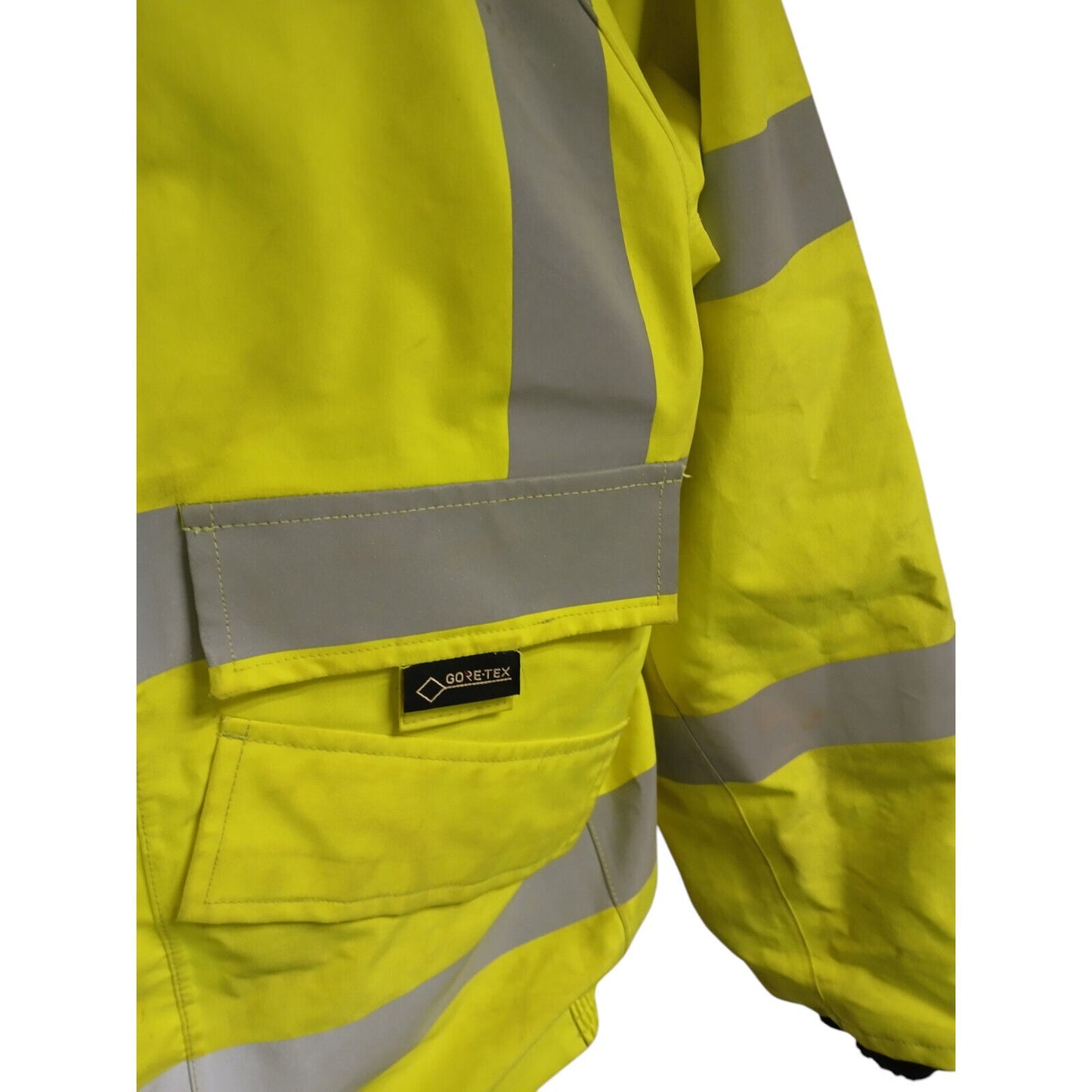 Panacea Goretex Bomber Hi Viz Hi Vis Yellow Foul Weather Waterproof Work Wear