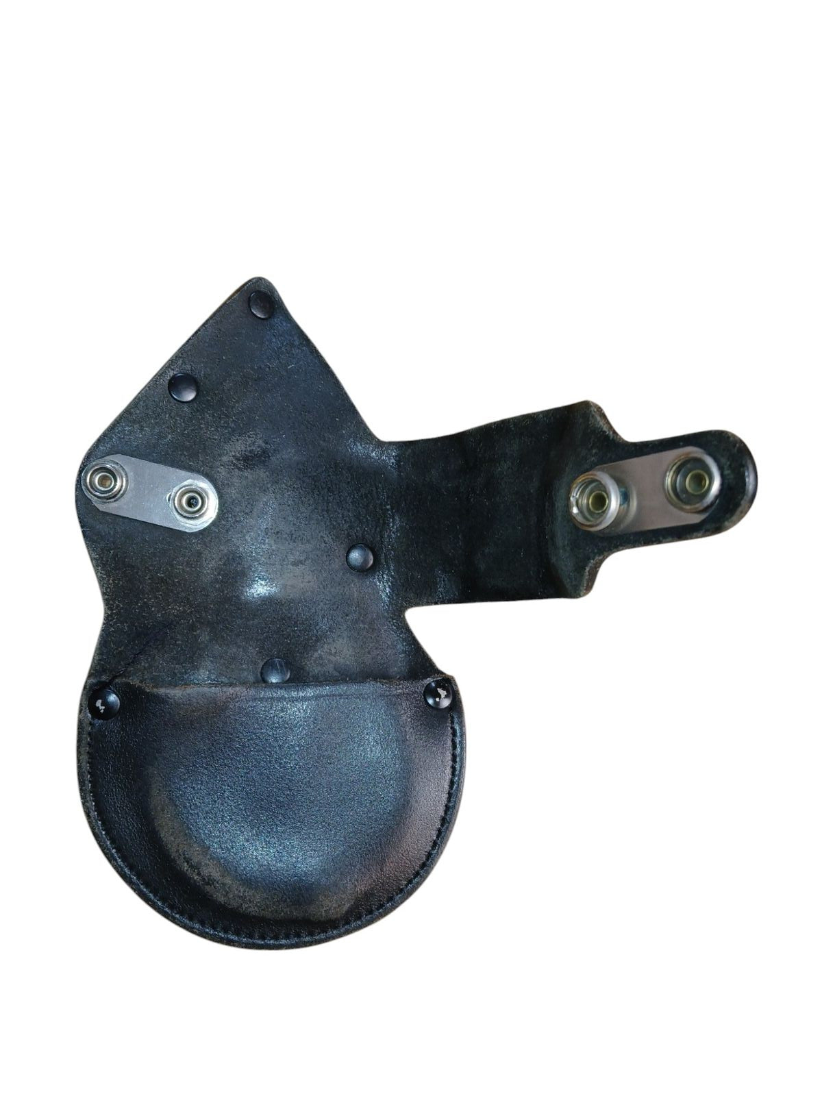 Civil Defence Supply Handcuff Pouch Holder Leather Belt Loop Speedcuff Cuff