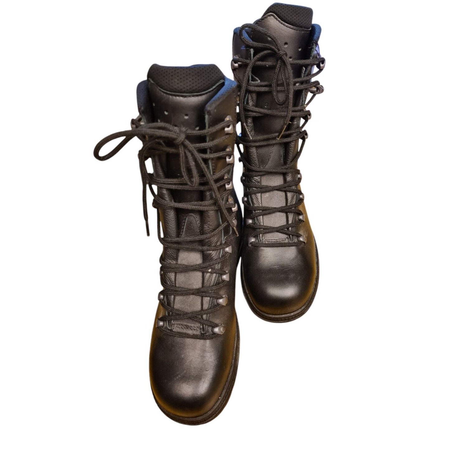 Haix Higher Saftey Goretex PSU Boots Black Leather Size 8 Patrol Security Police