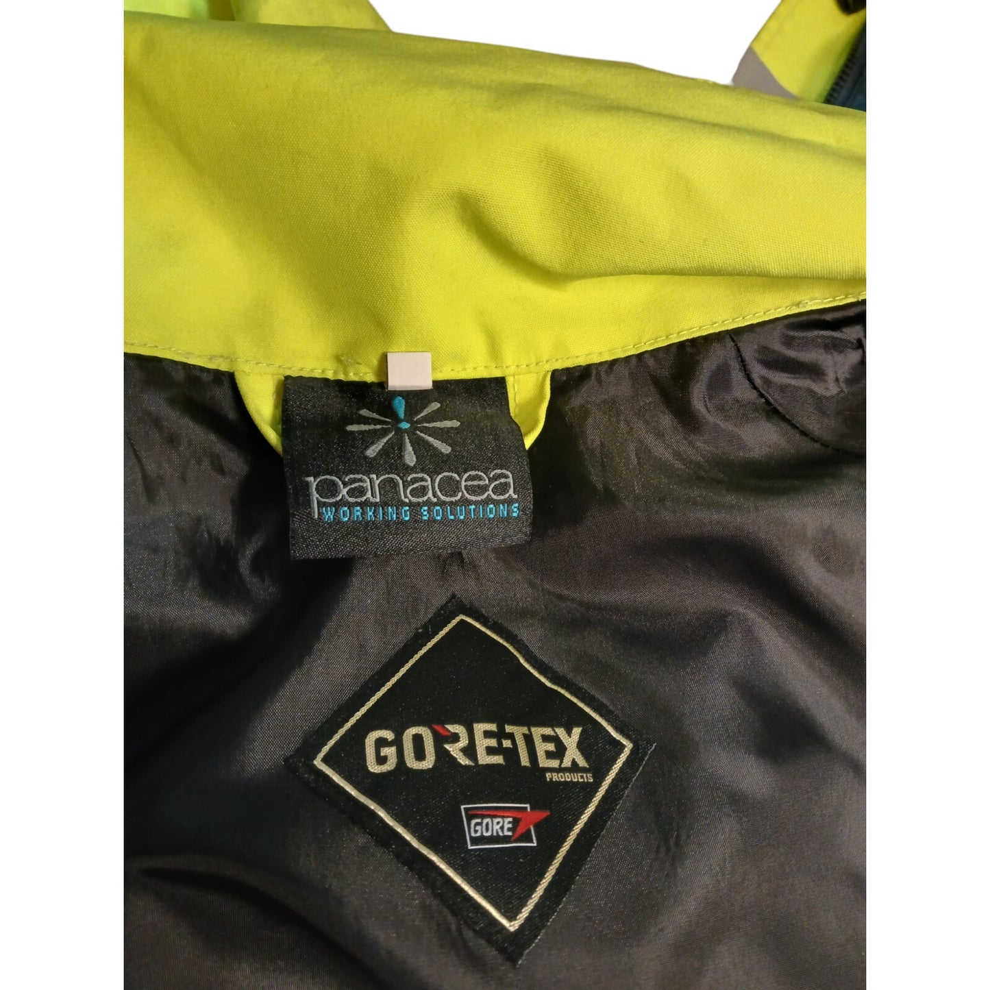Panacea Goretex Bomber Hi Viz Hi Vis Yellow Foul Weather Waterproof Work Wear