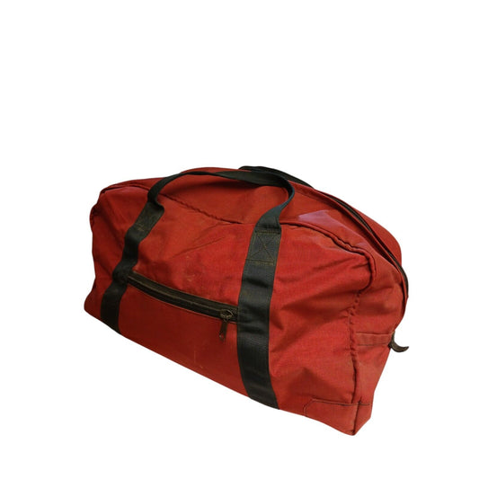 Canvas Holdall Red Heavy Duty Travel Bag Overnight Luggage British Military Gym