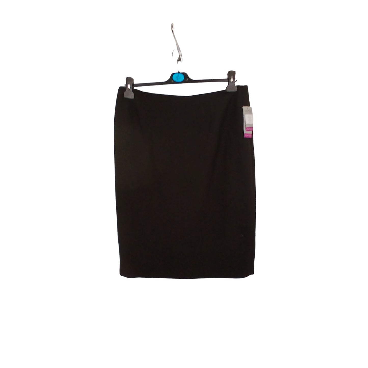 Black Lined Fitted Skirt Business Work School Various Sizes Back Split