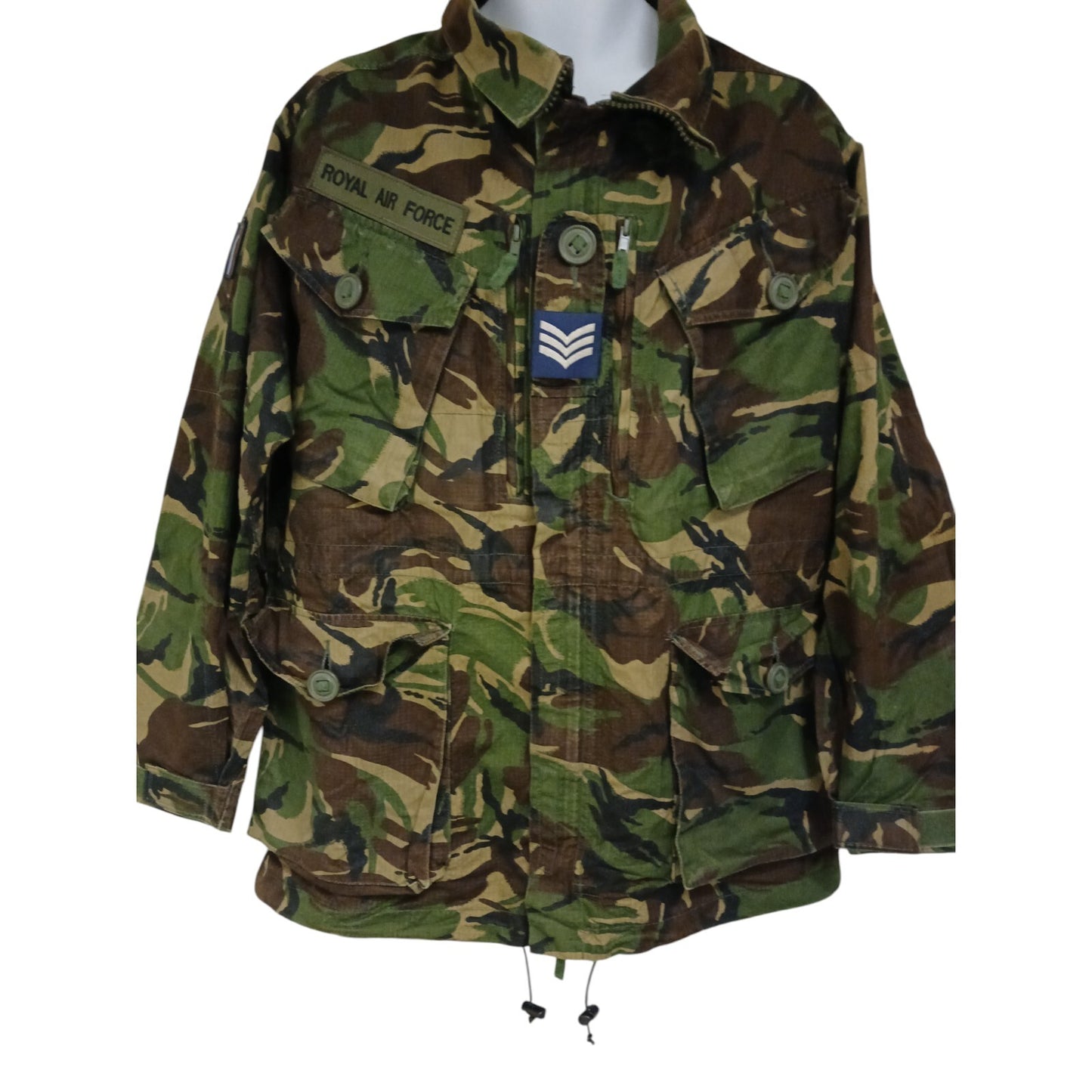 DPM Field Jacket Woodland Combat Smock Ripstop Coat Camoflauge Military