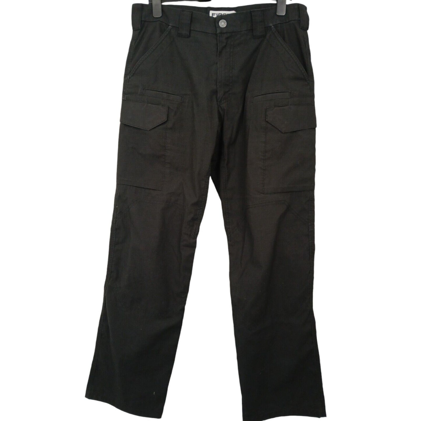 First Tactical Trousers Combat Ripstop Black Ex Police Cargo Security Work Mens