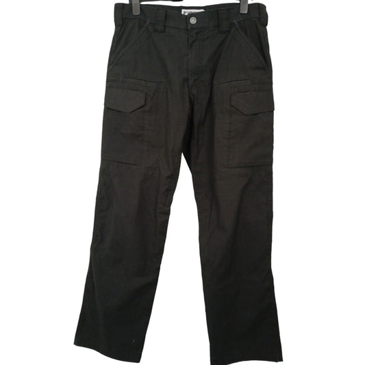 First Tactical Trousers Combat Ripstop Black Ex Police Cargo Security Work Mens