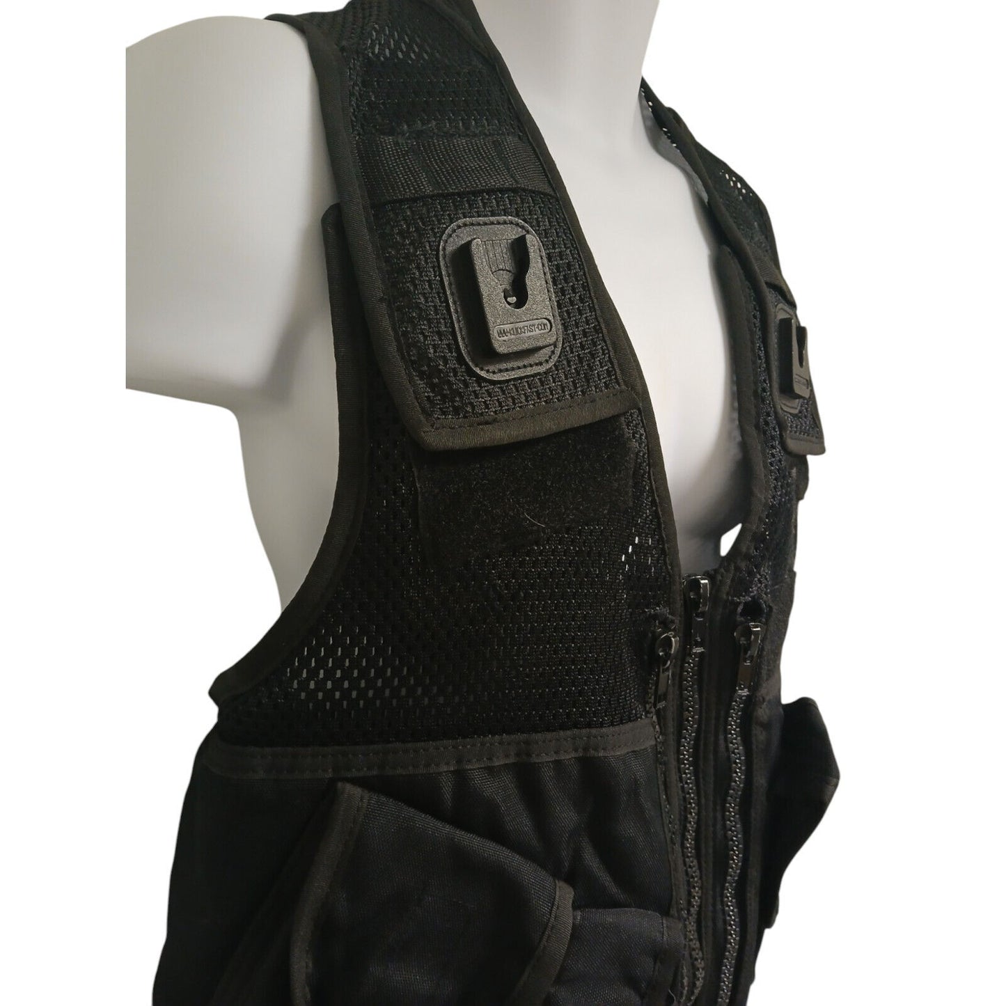 Tactical Vest With Integrated Pouches Security Ex Police Airsoft Klickfast