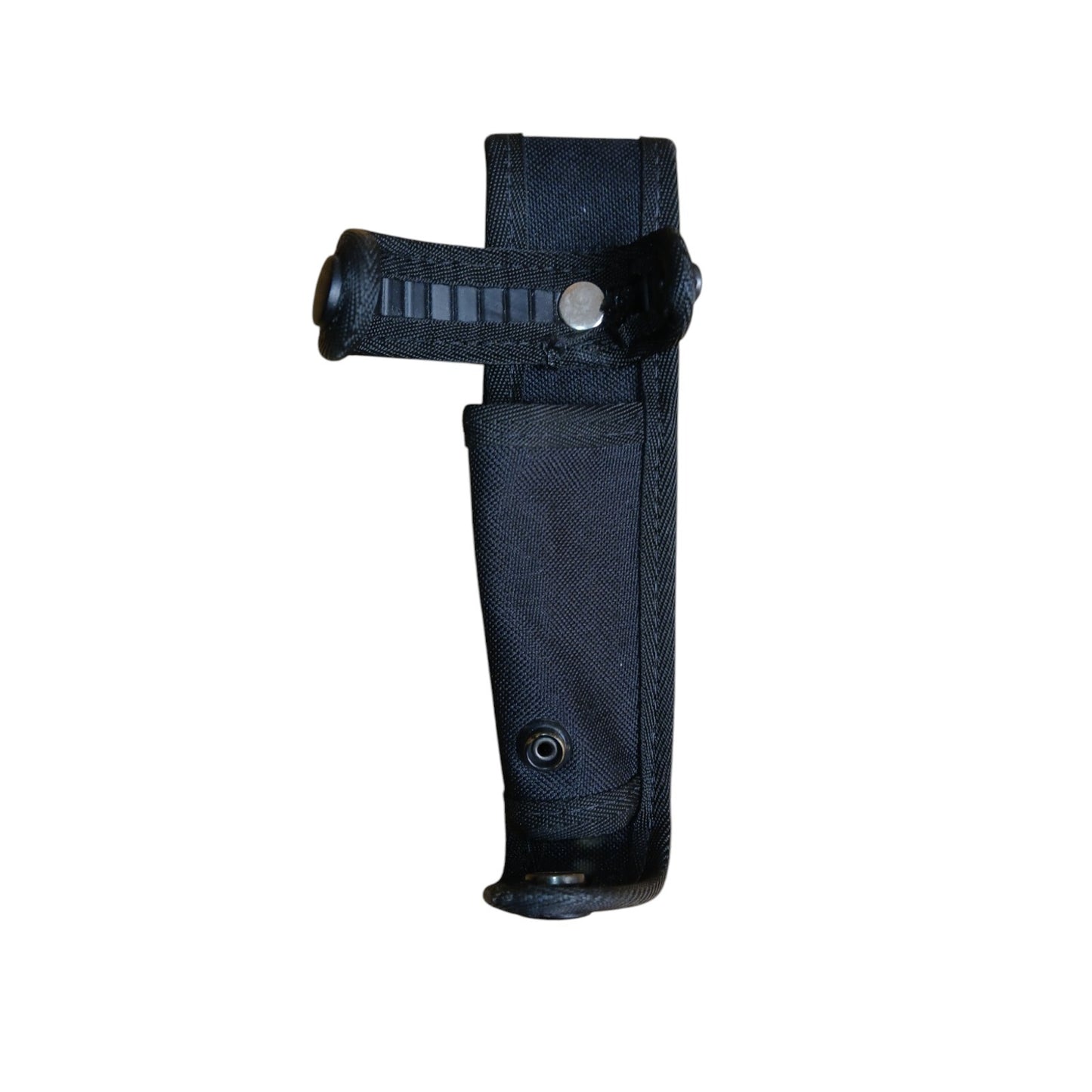 Baton Holder Nylon Belt Loop Top Strap Black Police Security Webbing Airsoft