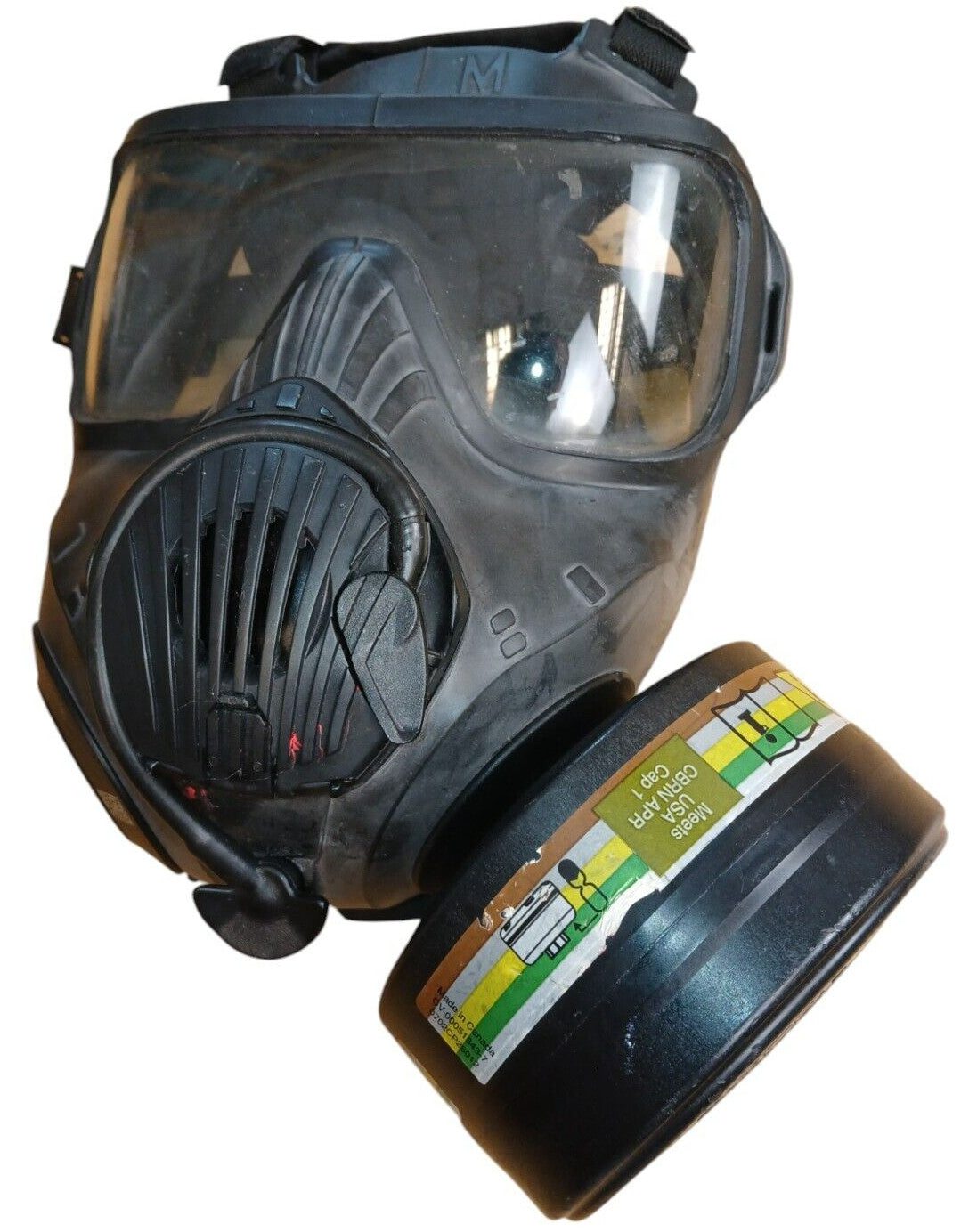 Avon C50 Respirator Gas Face Mask Medium Blackhawk Haversack Bag Police SAS SF