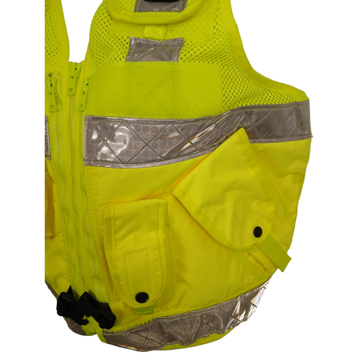 Arktis Tactical Vest Hi Vis Attached Pouches Ex Police Klickfast Docks Security