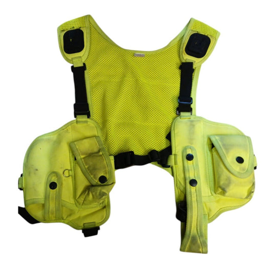 Overt Duty Shoulder Harness Protec Hi Viz Vis Equipment Holder Pouches Police (A