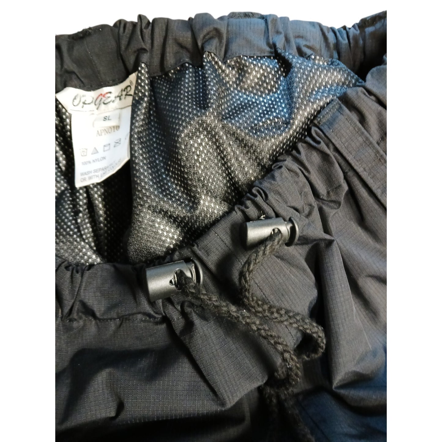 OpGear Waterproof Trousers Op Gear Black Windproof Windproof Ripstop