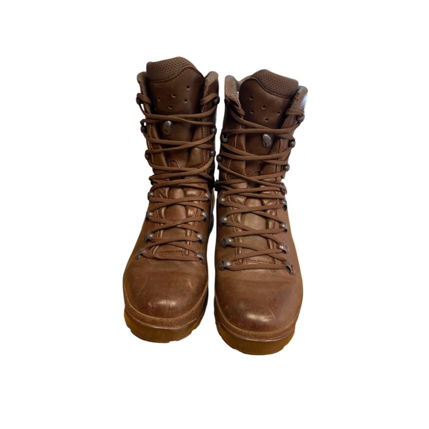 Haix Cold Wet Weather Gore-Tex Combat Brown Leather Boots Size 8M Male