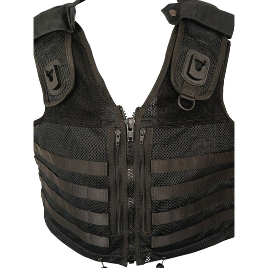 Aegis Safariland Molle Vest Tactical Klickfast Ex Police Black Security Airsoft