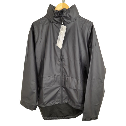 Helly Hansen Voss Jacket 70180 Workwear Hooded Waterproof Coat Navy