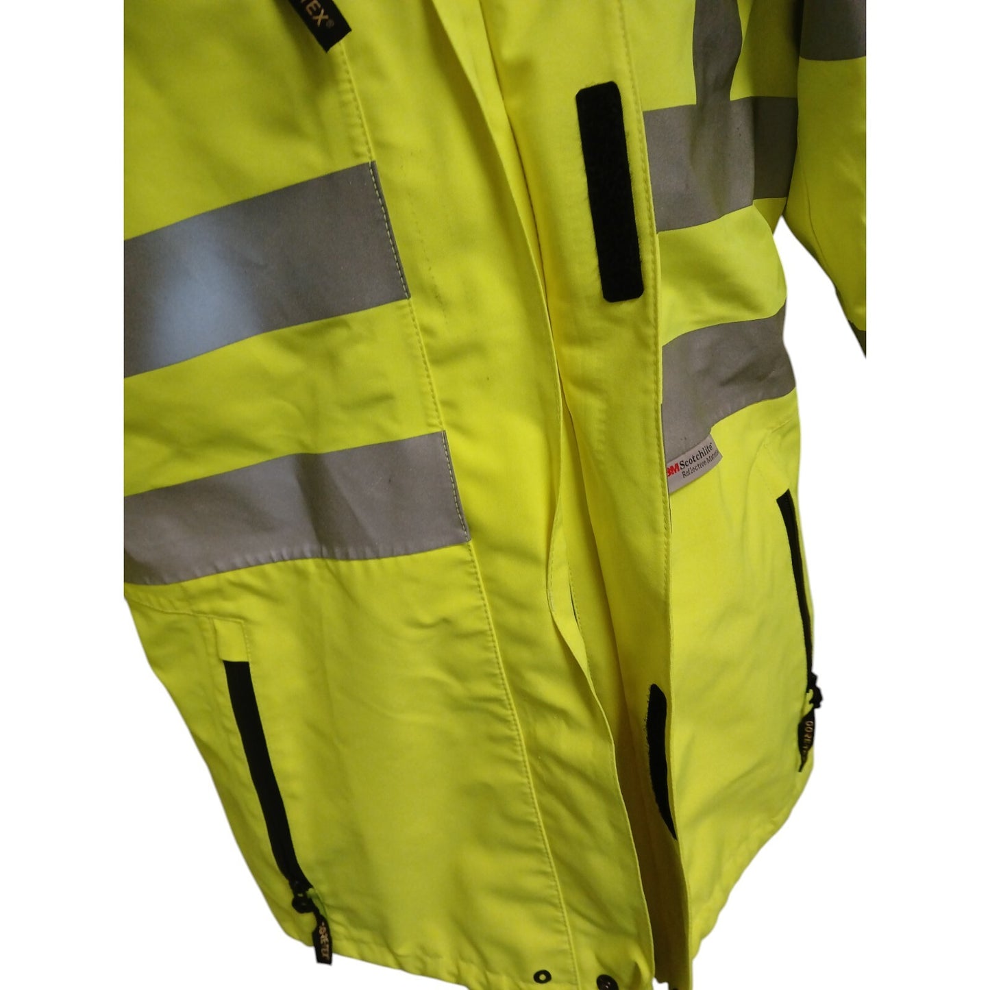 Arco Goretex Jacket Hi Viz Hi Vis Foul Weather Waterproof Highways Security SML