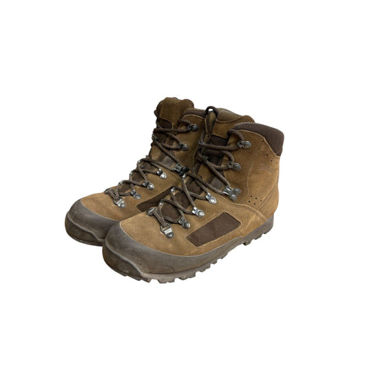 ITURRI MENS BROWN DESERT HIGH LIABILITY COMBAT BOOTS Size 10M British Army