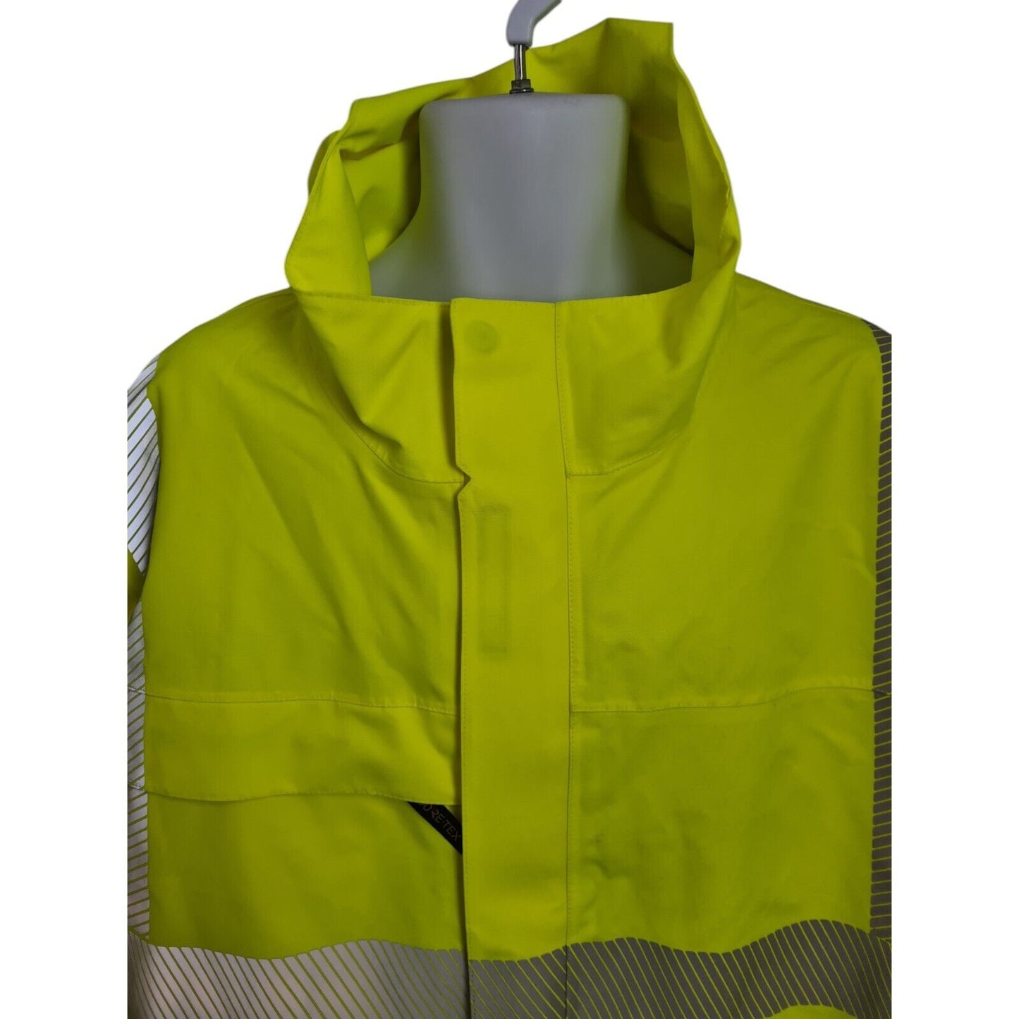 Arco Goretex Jacket Hi Vis Hi Viz Foul Weather Waterproof Highways Security Coat