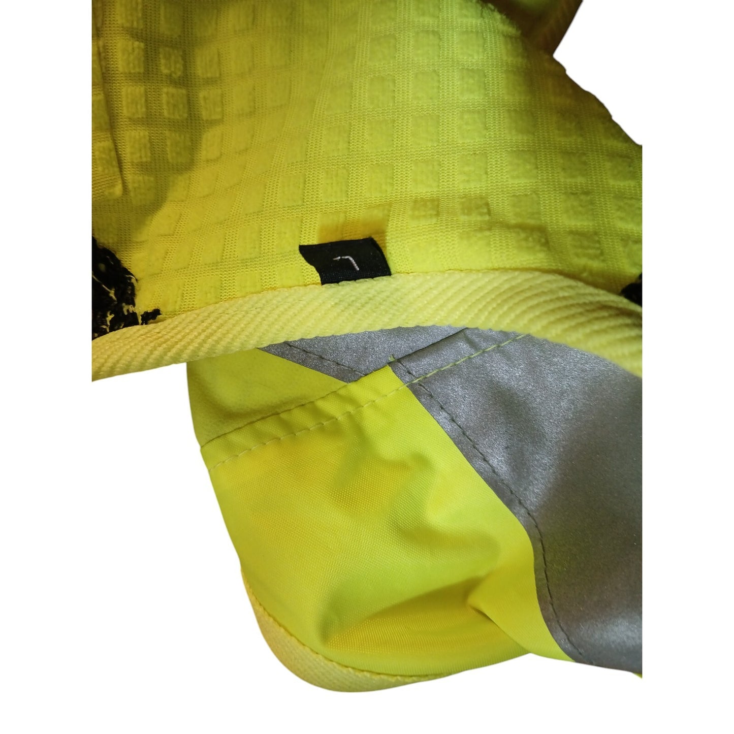 Tactical Vest Hi Viz Vis Yellow With Pouches Klickfast Large Security Ex Police