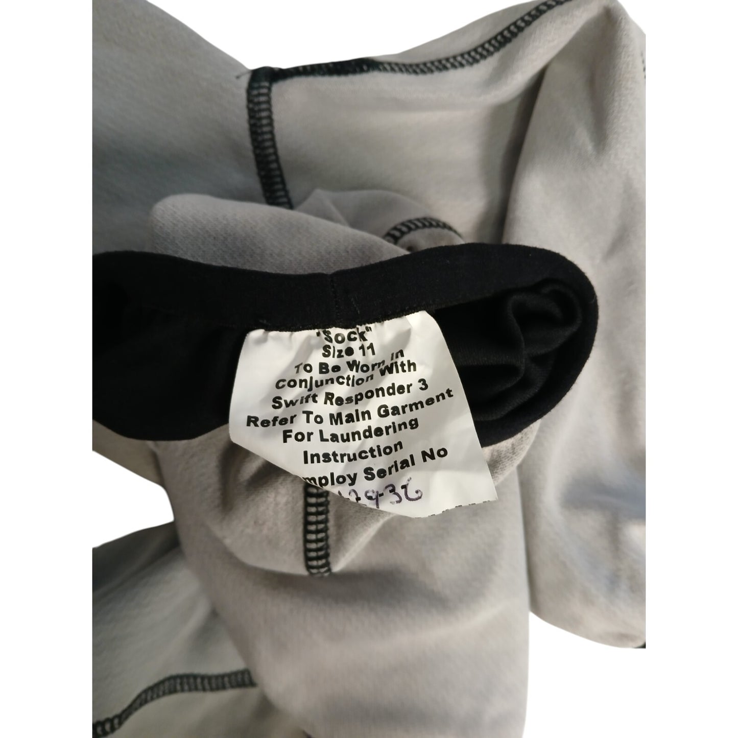 Swift Responder 3 Socks Pair Sock Under Feet Liner Riot Suit Protection