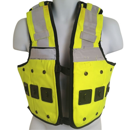 Aegis Tactical Vest Female Hi Vis Hi Viz Yellow Black Security XXS