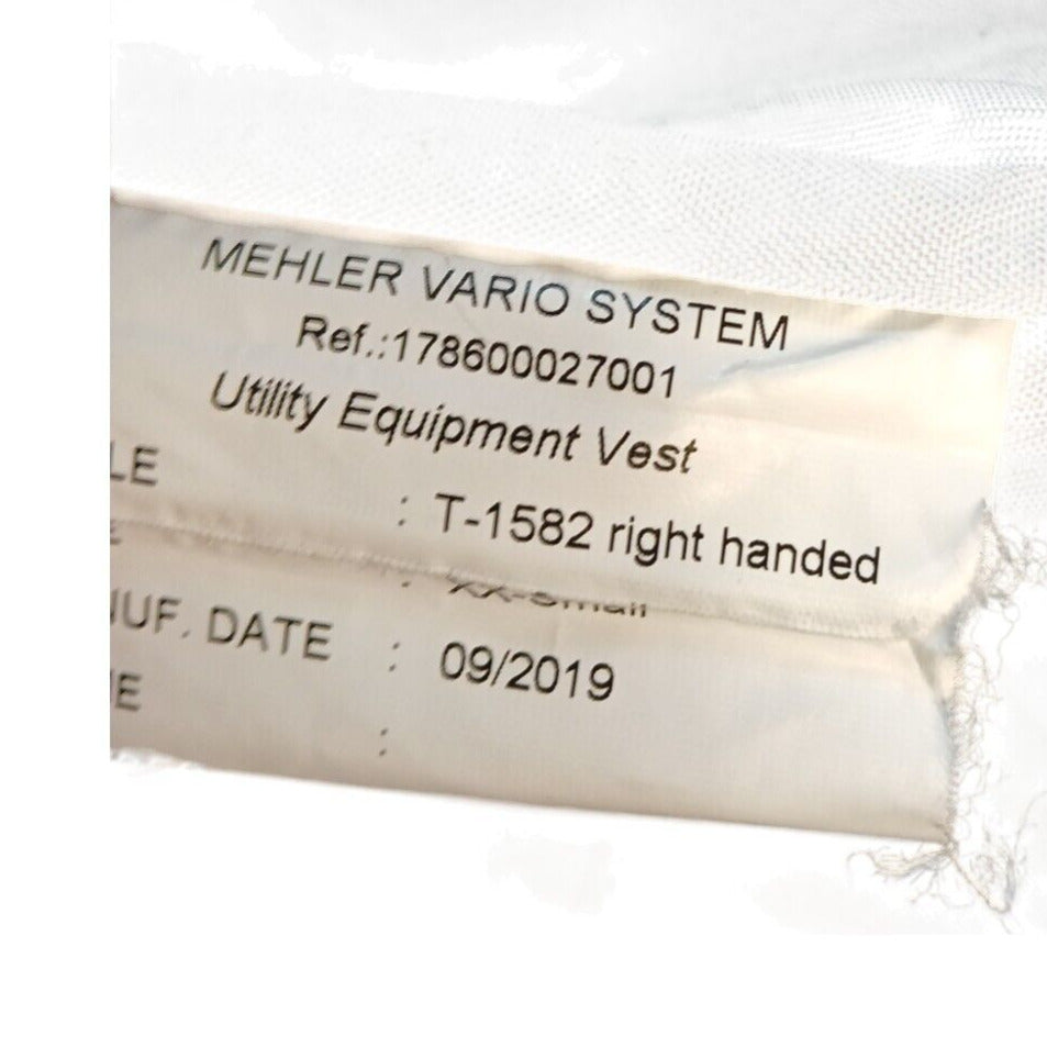 Mehler Vario System Vest Tactical Integrated Pouches Security Police XXS