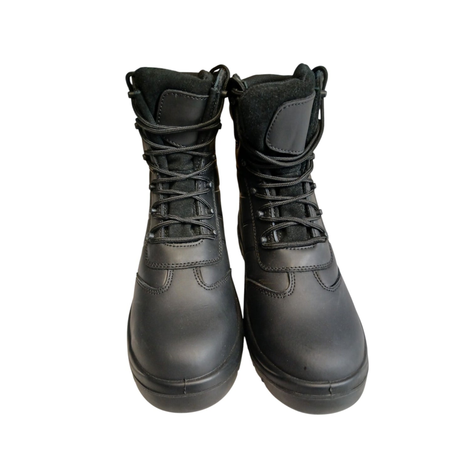British Military Boots High Leg Antistatic Black Leather Stirling Safetywear 9M
