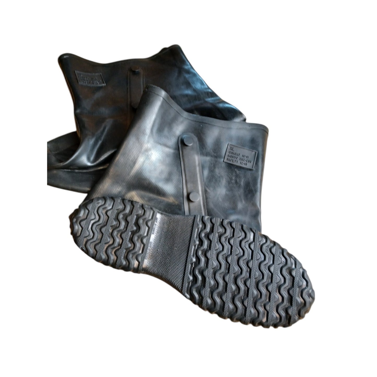 NBC Mondo Combat Over Shoes Waterproof 10-11 Rubber Boot Safety 12-13 XL 282-288