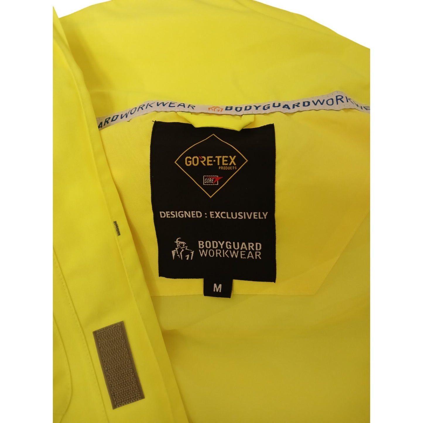 Bodyguard Workwear Goretex Jacket Hi Viz HI Vis 3/4 Length Security Waterproof