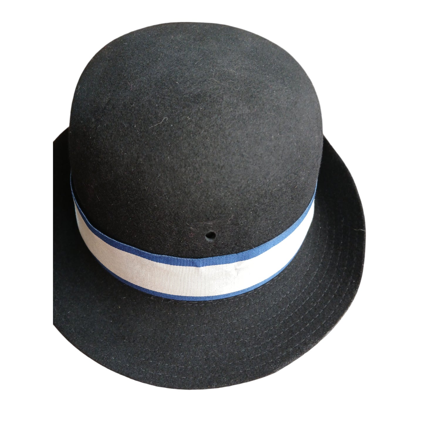 PCSO CSO Bowler Police Hat Blue And Silver Band Film TV Collector Interest