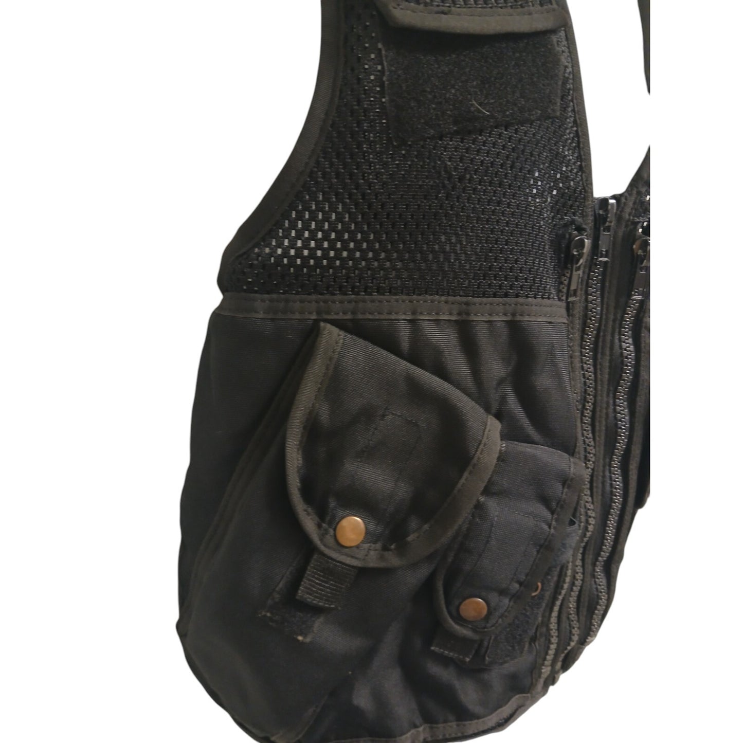 Tactical Vest With Integrated Pouches Security Ex Police Airsoft Klickfast