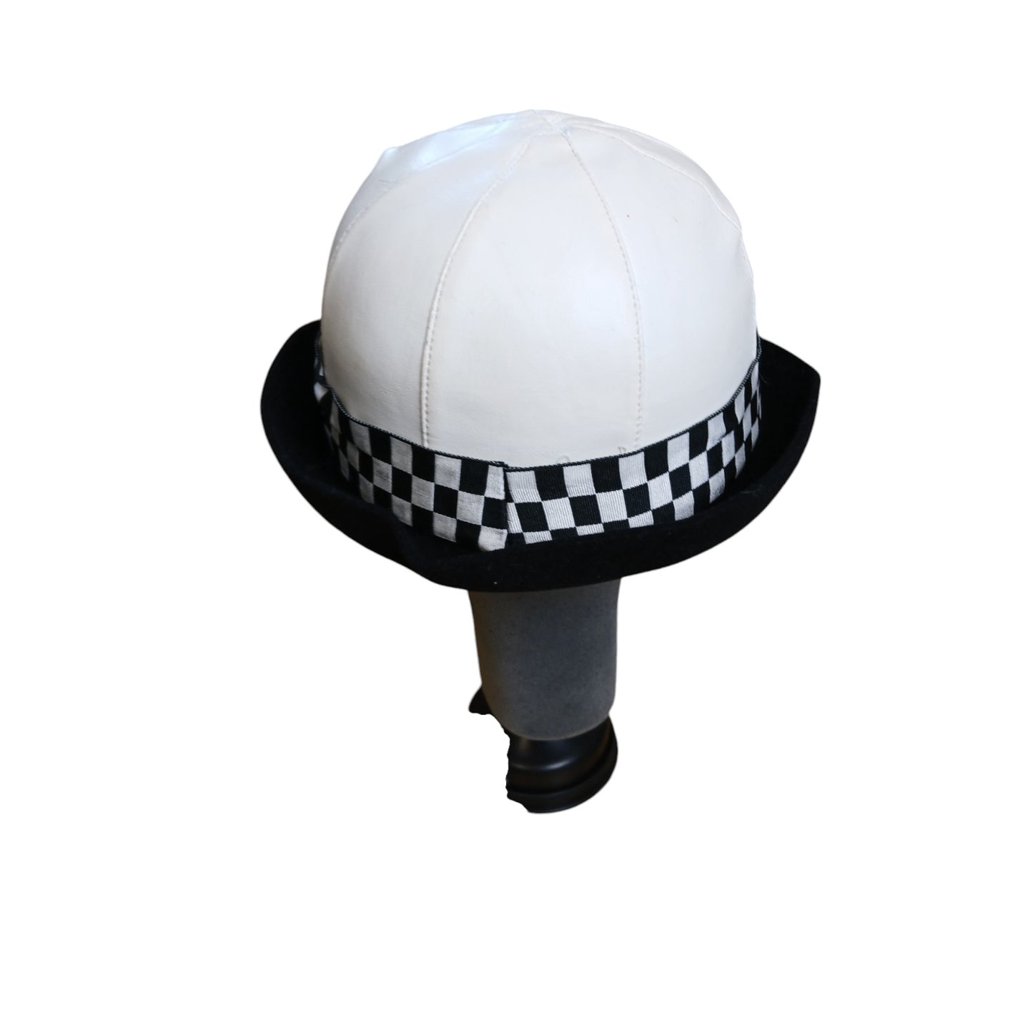 Traffic Police Bowler Hat WPC Black and White Rare Size 56 Collector Film TV