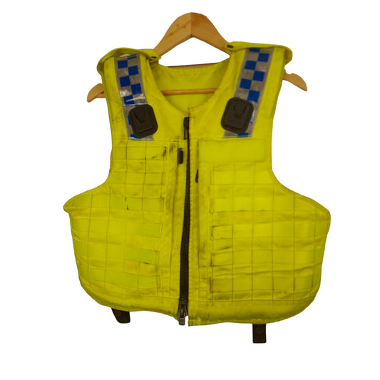 Mehler Vario Molle Body Armour Cover Hi Vis Ex Police Security Protection GradeC