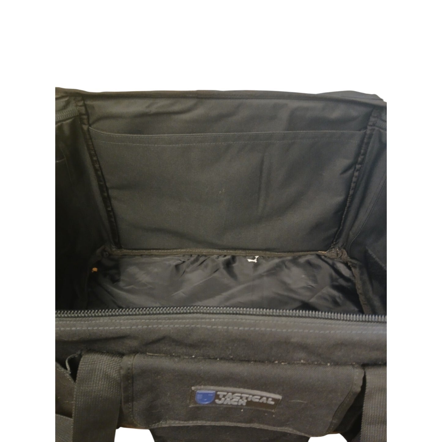 Tactical Jack Holdall Bag Ridged Black Overnight Kit Bag Police Security Airsoft