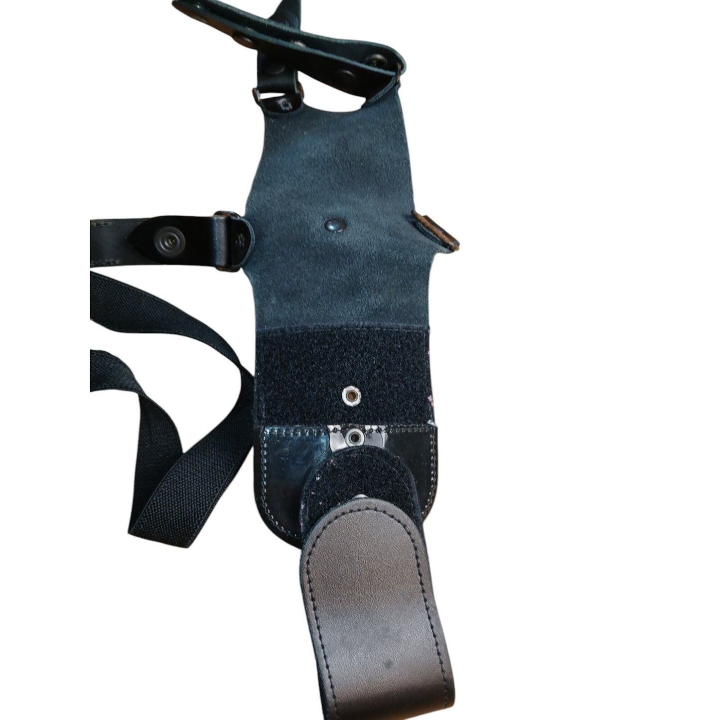 Peter Jones Harness Holster Gun Dock Leather Shoulder Body Strap Gun Grade B