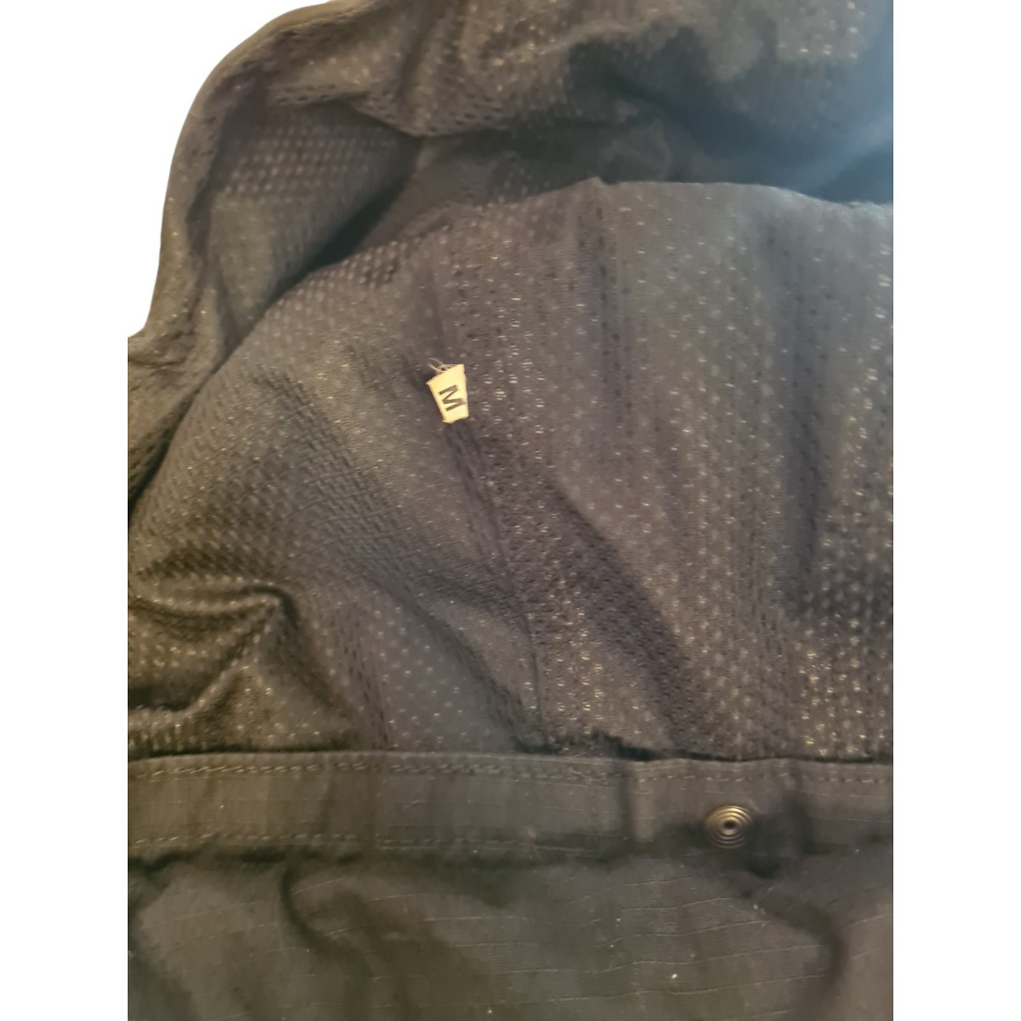 Arktis Rip Stop Smock 3/4 Coat Jacket Black Security Medium Wired Hood Ex Police