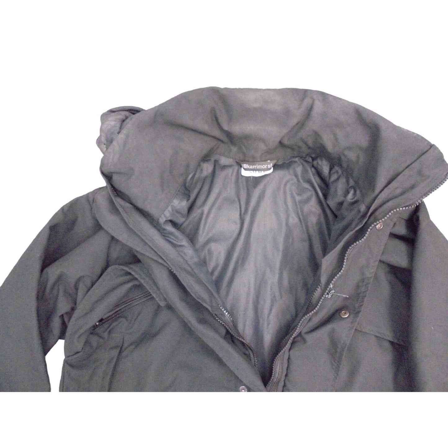 Karrimor Enforcer Jacket Mens Black Ex Police Security Waterproof Coat