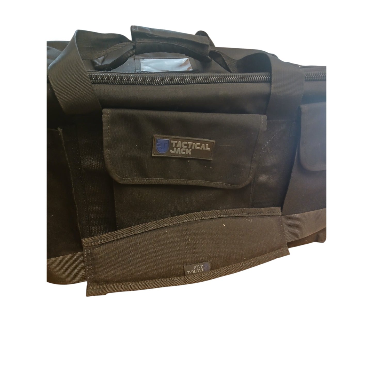 Tactical Jack Holdall Bag Ridged Black Overnight Kit Bag Police Security Airsoft