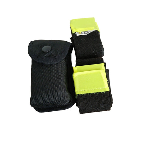 Leg Restraints Fast Straps In Pouch Tactical Police Security Equipment Belt Loop