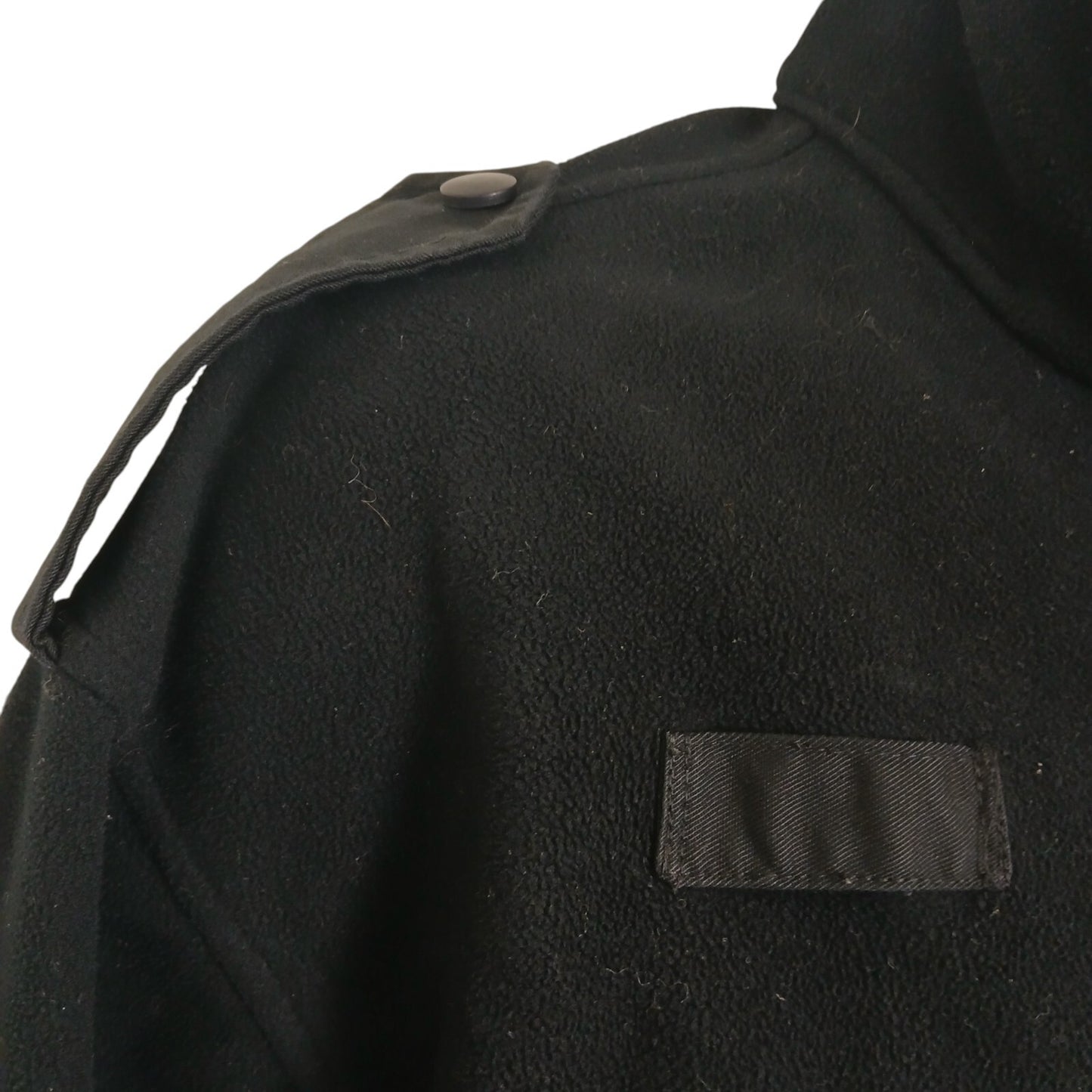Fleece Jacket Windstopper Police Reflective Radio Black Security Turner Virr