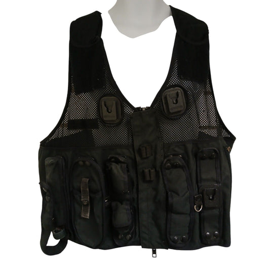 MLA Tactical Vest Integrated Pouches XL Security Ex Police Airsoft Klickfast