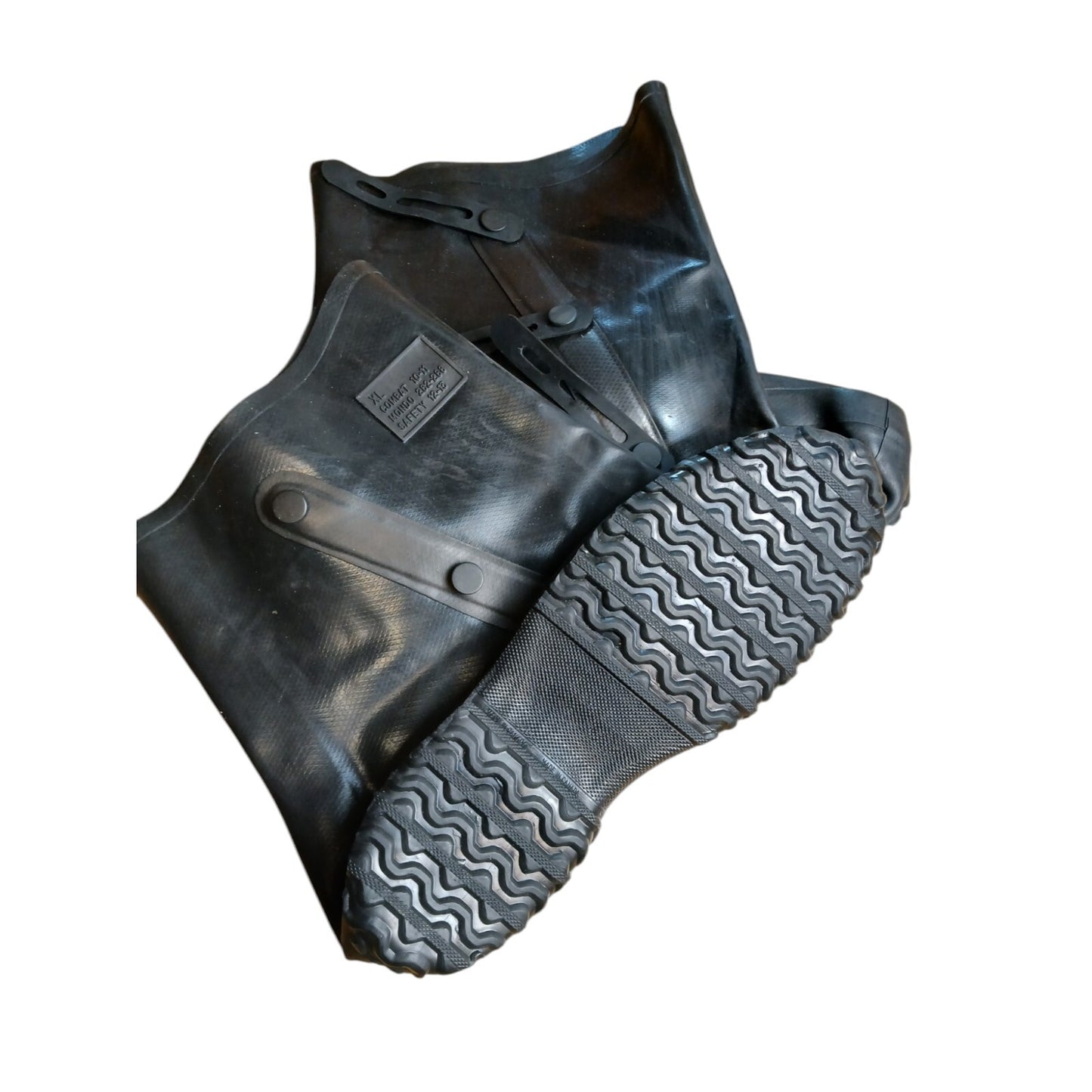 NBC Mondo Combat Over Shoes Waterproof 10-11 Rubber Boot Safety 12-13 XL 282-288