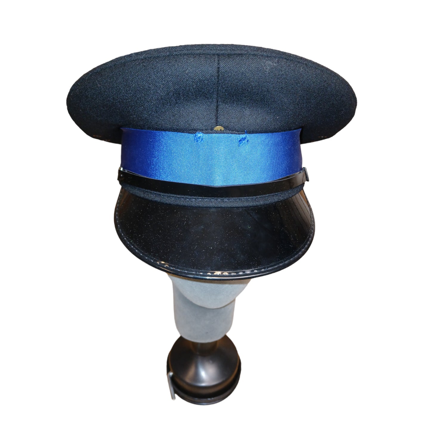 PCSO Blue Band Police Peaked Cap Film TV Fancy Dress Ex Police Stock